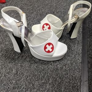 Nurse Wedge Heels